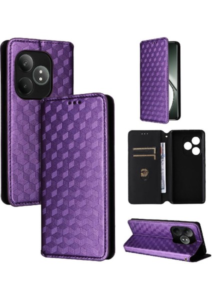 Realme Gt Neo6 Kart Yuvaları Tutucu 3D Desen Cüzdan Kapatma Için Flip Case (Yurt Dışından)