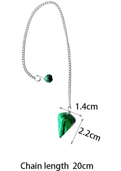 A3 Küçük Boyutlu Taş Sarkaç Maden Ametistleri Lapis Opal Kristal Koni Şifa Çakra Zincir Altıgen Kolye Takı (Yurt Dışından) modelleri