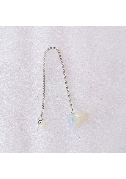 A3 Küçük Boyutlu Taş Sarkaç Maden Ametistleri Lapis Opal Kristal Koni Şifa Çakra Zincir Altıgen Kolye Takı (Yurt Dışından) indirimleri