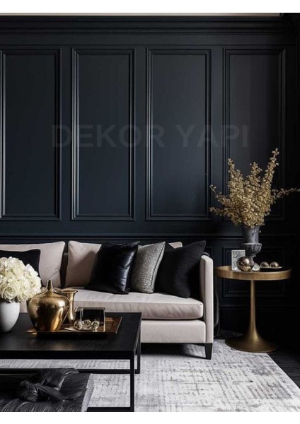 Dekoratif Boyanabilir 10 Adet 4 cm Eğimli Polistren Duvar Çıtası modelleri