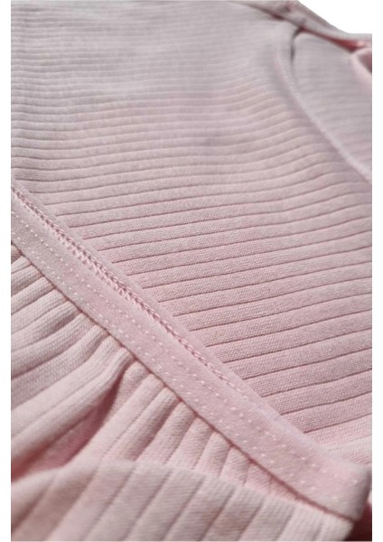 Kız Çocuk 4'Lü Premium Fitilli Penye Kumaş Ip Askılı Atlet Külot Takımı fırsatları