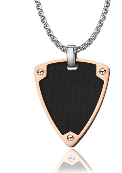 Siyah Müzik Lover Erkekler ve Kadınlar Için Müzik Notu Kolye Takı ile Gitar Seçim Kolye Gitar (Yurt Dışından)