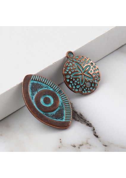 27X5MM Bohem Tarzı Okyanus Takı Takılar Antik Bakır Yusufçuk Kabuk Vintage Metal Kolye Dıy Yapımı Küpe Takı Hediye, 10 Adet (Yurt Dışından) indirimleri