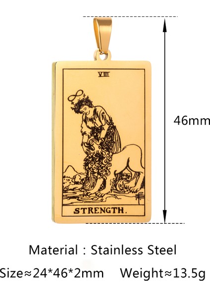 Siyah Stil Ay 22 Tarot Kartları Kolye Kolye Paslanmaz Çelik Binbaşı Arcana Kehanet Takılar Takı Kişiselleştirilmiş Kolye Yapımı Hediye Dıy (Yurt Dışından) modelleri