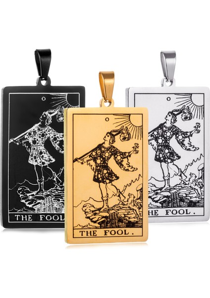 Siyah Stil Ay 22 Tarot Kartları Kolye Kolye Paslanmaz Çelik Binbaşı Arcana Kehanet Takılar Takı Kişiselleştirilmiş Kolye Yapımı Hediye Dıy (Yurt Dışından) indirimleri