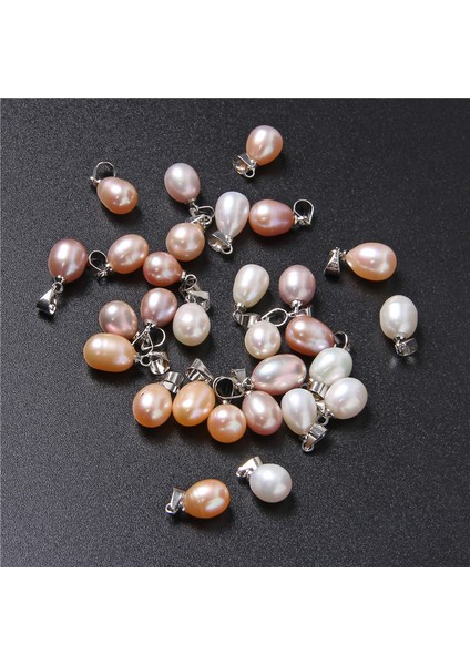Beyaz Lot 8*9mm Gerçek Tatlı Su Incisi Kolye Kadınlar Için Beyaz Oval Doğal Inci Kolye Takı Yapımı Için Bilezik Kolye (Yurt Dışından) fiyatları