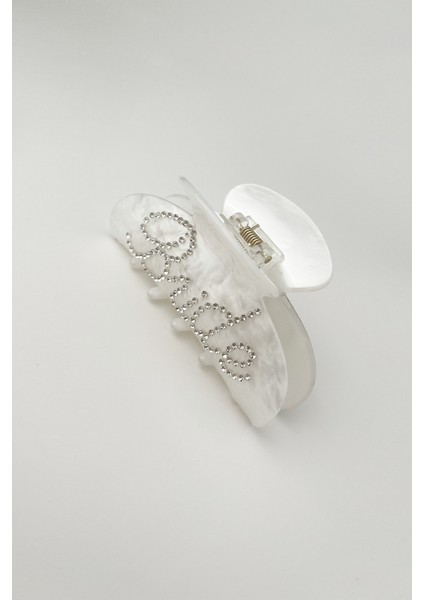 Beyaz Sedefli Bride Mandal Toka (Ölçü:10 Cm) fırsatları