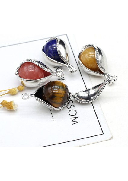 Ametist Kadın Kolye Kolye Doğal Taş Kafes Kolye Takı Yapımı Için Dıy Kadın Kolye Bilezik Hediye Aksesuarı (Yurt Dışından) indirimleri