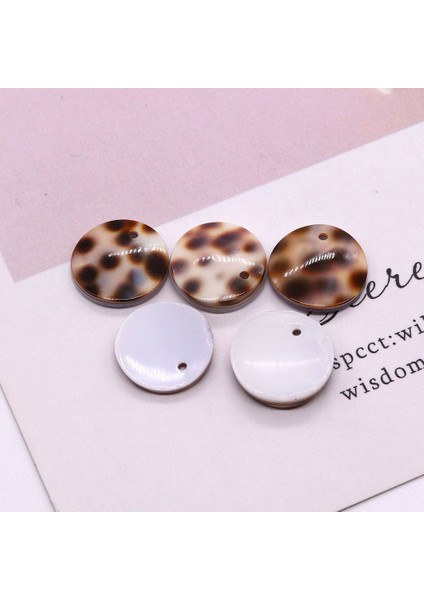 15MM-5 Adet Doğal Sedef Kabuk Yuvarlak Kolye Takı Yapımı Için Boncuk Charms Diy Bilezik Küpe Kolye Takı Aksesuarları (Yurt Dışından) indirimleri