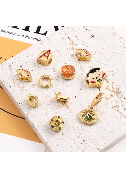 PJ0165 Marvel Süper Kahraman Boncuk Kolye Takı Avengers Örümcek Adam Demir Adam Bilezik Charm Takı Kolye Dıy Aksesuarları Li Hediyeler (Yurt Dışından) indirimleri