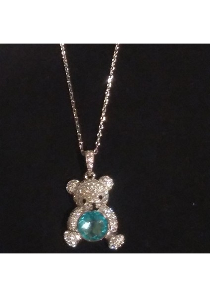 N101558 Kişilik Sevimli Ayı Kolye Yuvarlak Kolye Bebek Kız Kore Moda Kawaii Ayı Kolye Hediye Takı Için Uygun (Yurt Dışından) indirimleri