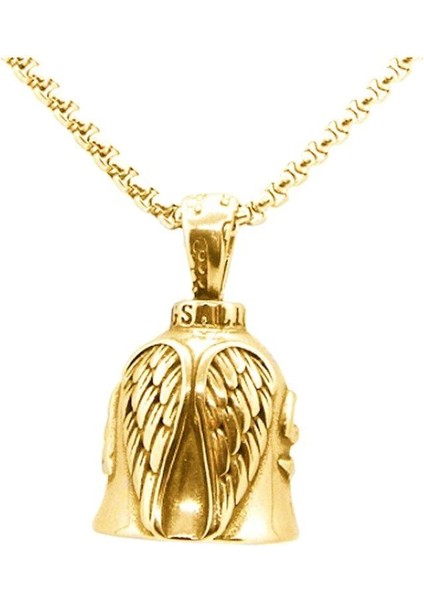 A10306-ALTIN Yaratıcı Tasarım Yüksek Li Metal Serin Mekanik Stil Motosiklet Motoru Çan Kolye Kolye (Yurt Dışından)