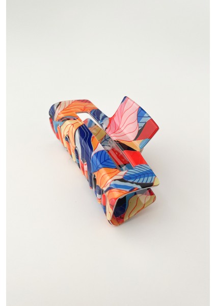 Desenli Dikdörtgen Mandal Toka (Ölçü:7 Cm)