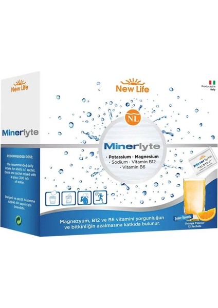 New Life minerlyte 12 Saşe