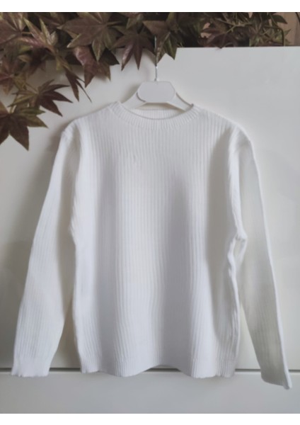 Fitilli Yarım Balıkçı Yaka Slim Fit Esnek Triko Body