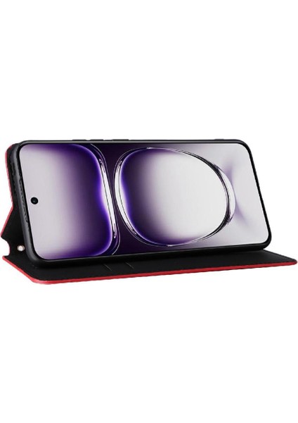 Oppo Oppo 12 5g Manyetik Kapatma Kart Yuvaları Tutucu Pu 3D Için Flip Case (Yurt Dışından) fırsatları