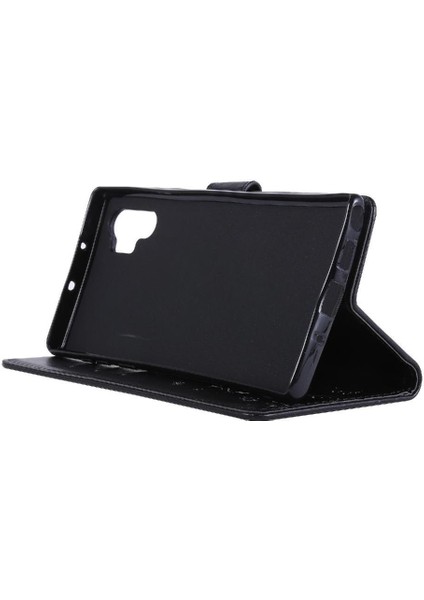 Samsung Galaxy Not 10 Artı Pu Deri Kickstand Manyetik Için Filp Durumda (Yurt Dışından)