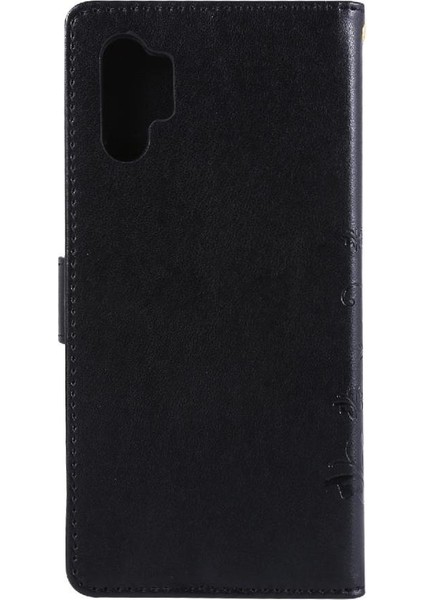 Samsung Galaxy Not 10 Artı Pu Deri Kickstand Manyetik Için Filp Durumda (Yurt Dışından)