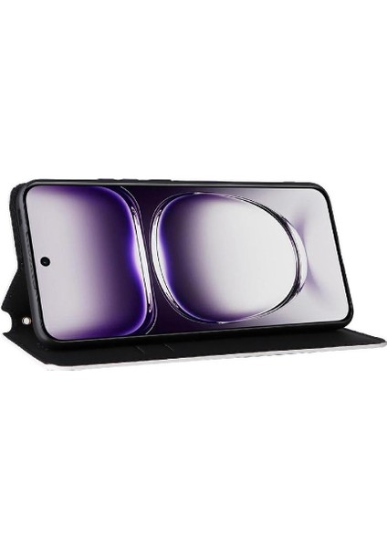 Oppo Oppo 12 5g Manyetik Kapatma Kart Yuvaları Tutucu Pu 3D Için Flip Case (Yurt Dışından) fiyatları
