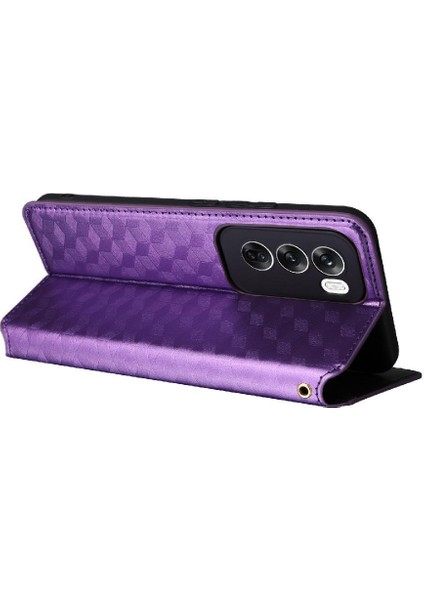 Oppo Oppo 12 5g Manyetik Kapatma Kart Yuvaları Tutucu Pu 3D Için Flip Case (Yurt Dışından) modelleri