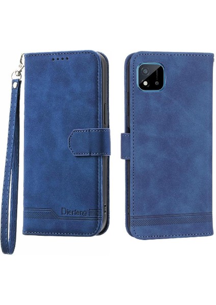Realme C20 Kart Yuvaları Manyetik Kapatma Premium Nakit Cep Için Flip Case (Yurt Dışından)
