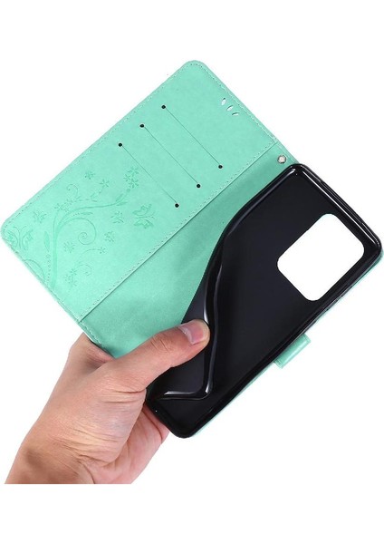 Samsung Galaxy S20 Ultra Kart Tutucu Için Pu Deri Kickstand Durumda (Yurt Dışından) indirimleri