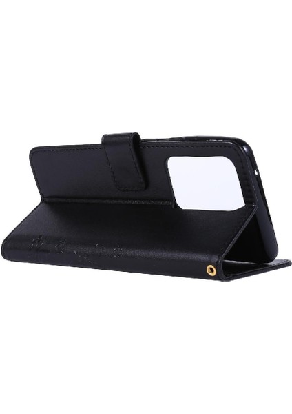 Samsung Galaxy S20 Ultra Kart Tutucu Için Pu Deri Kickstand Durumda (Yurt Dışından) modelleri