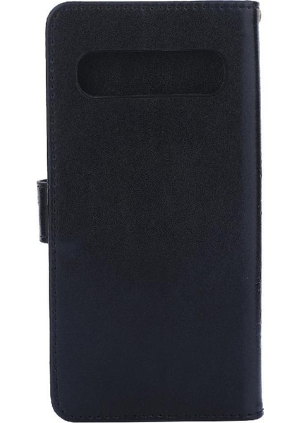 Samsung Galaxy S10 Artı Kickstand Bilek Kayışı Kart Tutucu Pu Için Filp Durumda (Yurt Dışından) fırsatları