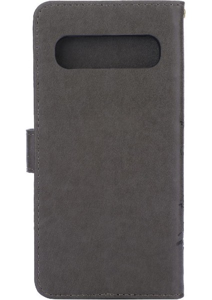 Samsung Galaxy S10 Artı Kickstand Bilek Kayışı Kart Tutucu Pu Için Filp Durumda (Yurt Dışından) fırsatları