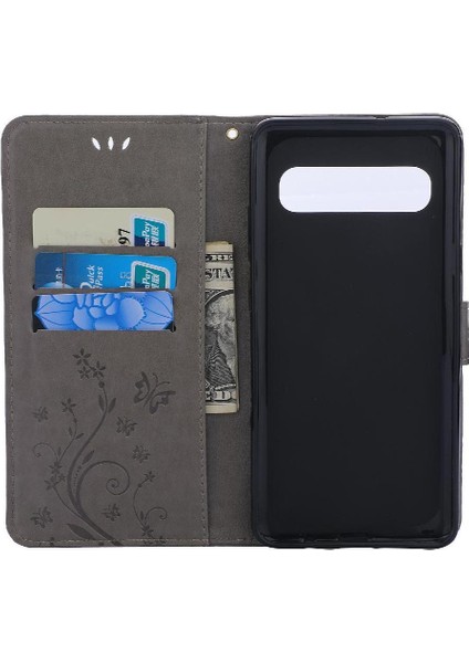 Samsung Galaxy S10 Artı Kickstand Bilek Kayışı Kart Tutucu Pu Için Filp Durumda (Yurt Dışından) indirimleri
