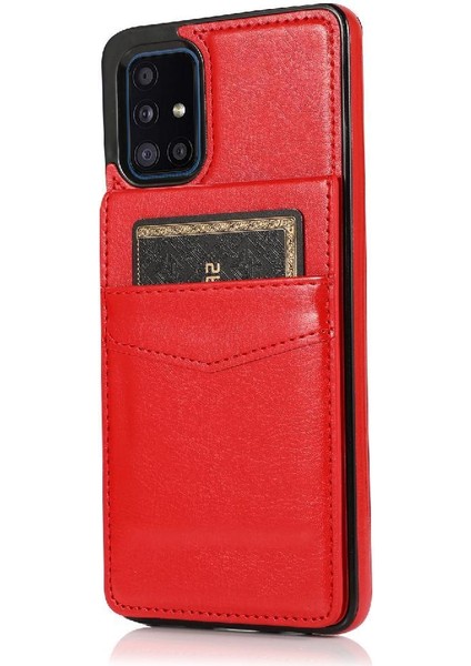 Kredi Manyetik Toka Kickstand ile Samsung Galaxy A51 5g ile Uyumlu (Yurt Dışından) modelleri