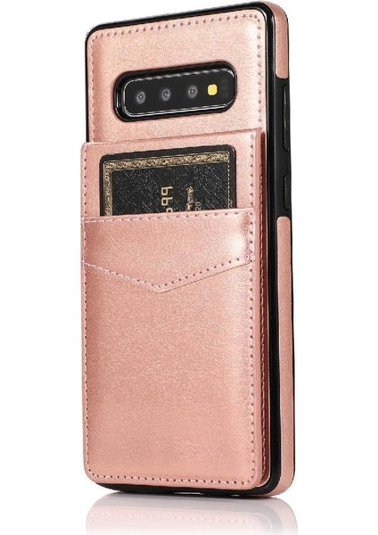 Samsung Galaxy S10 Artı Premium Deri Kart Tutucu Kılıf ile Uyumlu (Yurt Dışından) indirimleri