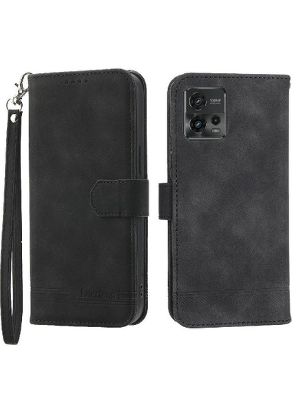 Motorola Moto G72 Premium Manyetik Kapatma Kart Yuvaları Nakit Için Flip Case (Yurt Dışından)