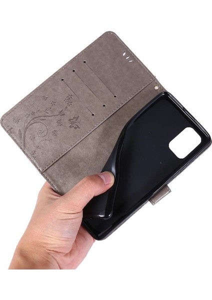 Samsung Galaxy A71 Kickstand Kart Tutucu Bilek Kayışı Kapatma Için Filp Durumda (Yurt Dışından) fırsatları