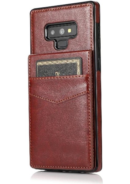 Samsung Galaxy Note9 Manyetik Toka Kickstand Kart Tutucu ile Uyumlu (Yurt Dışından) fiyatları