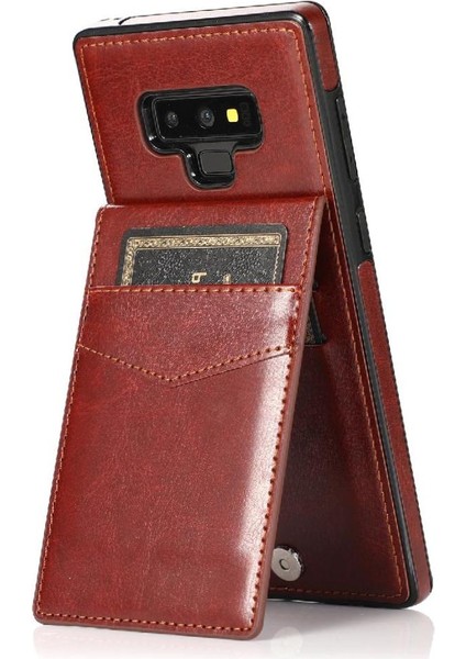 Samsung Galaxy Note9 Manyetik Toka Kickstand Kart Tutucu ile Uyumlu (Yurt Dışından) indirimleri