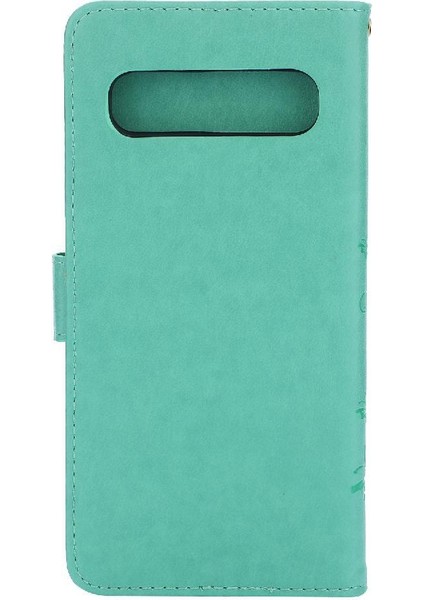Samsung Galaxy S10 Için Kickstand Durumda Bilek Kayışı Manyetik Kapatma Pu (Yurt Dışından) fırsatları