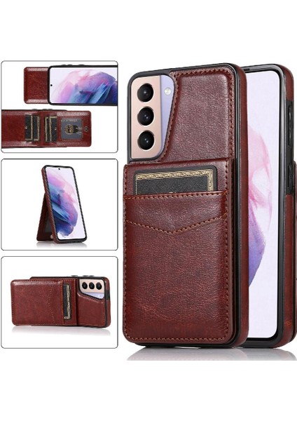 Samsung Galaxy S22 Artı Manyetik Toka Kickstand Kart ile Uyumlu (Yurt Dışından)