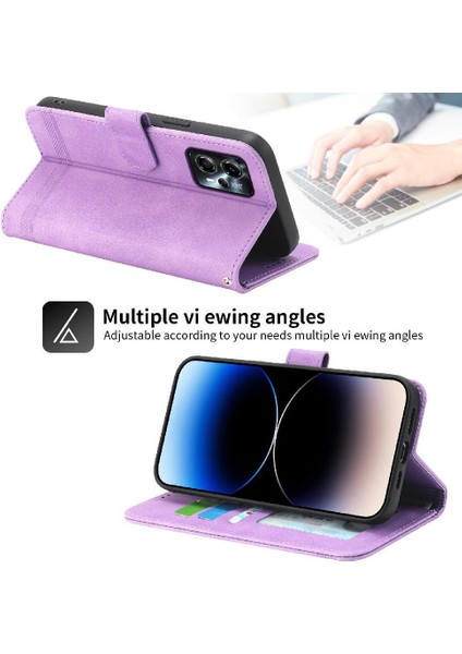 Motorola Moto G24 Bileklik Manyetik Kapatma Premium Kart Için Flip Case (Yurt Dışından) modelleri