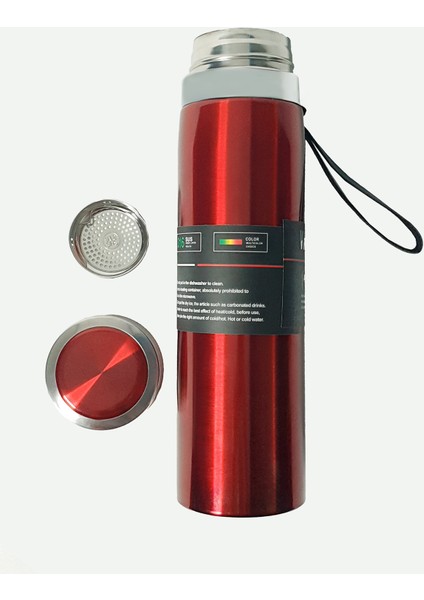 Bytimur Teknoloji Stainless Sus 316 Paslanmaz Çelik 1000ML Vakumlu Termos