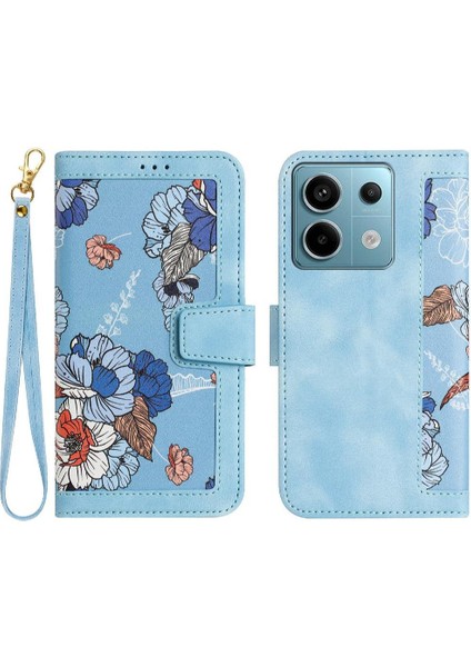 Cüzdan Kılıf Xiaomi Redmi Için Not 13 5g Anti Scratch Pu Deri Kart (Yurt Dışından)