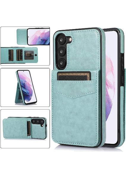 Samsung Galaxy S24 Artı Kılıf Cüzdan Kart Tutucu Premium ile Uyumlu (Yurt Dışından)