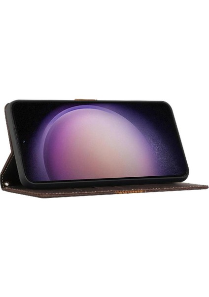 Google Pixel 9 Pro Çizilmeye Dayanıklı Kickstand Manyetik Için Cüzdan Kılıf (Yurt Dışından)