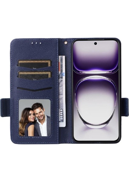 Oppo Oppo 12 5g Için Flip Case Kart Yuvaları Tutucu Yan Toka Cüzdan Pu (Yurt Dışından) fiyatları