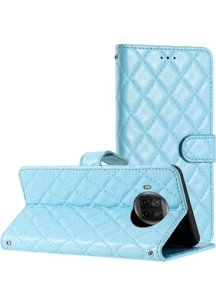 Xiaomi 10T Lite Için Flip Case Pu Deri Cüzdan Manyetik Folio Kickstand (Yurt Dışından)