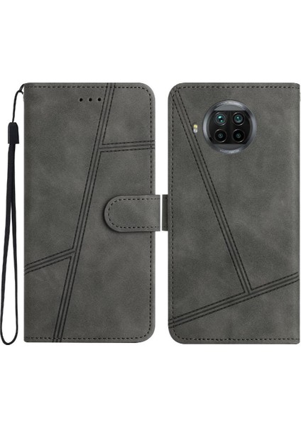 Xiaomi 10T Lite Bilek Kayışı Için Flip Case Kart Yuvaları Tutucu Manyetik Tam (Yurt Dışından)