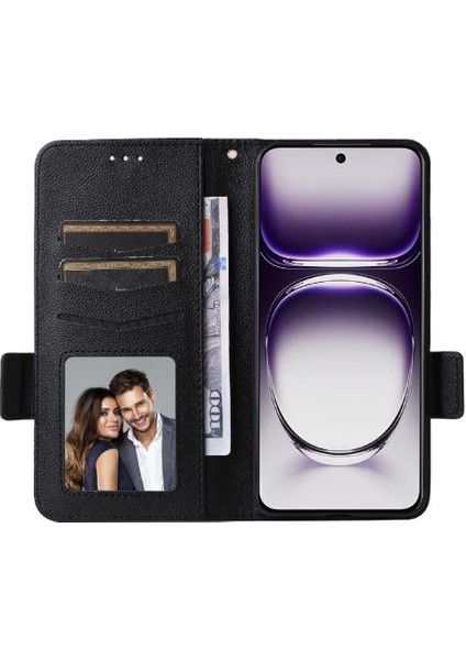 Oppo Oppo 12 5g Için Flip Case Kart Yuvaları Tutucu Yan Toka Cüzdan Pu (Yurt Dışından) indirimleri