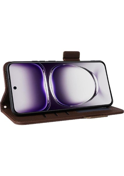Oppo Oppo 12 5g Için Flip Case Kart Yuvaları Tutucu Yan Toka Cüzdan Pu (Yurt Dışından) fırsatları