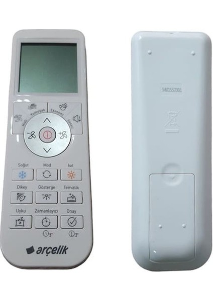 Orjinal Klima Kumandası Yeni Tip Dijital