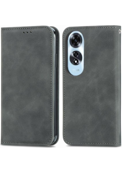 Oppo A60 4g Cüzdan Için Flip Case Darbeye Kapak Çevirin Deri Kılıf (Yurt Dışından)